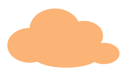 cloud orange